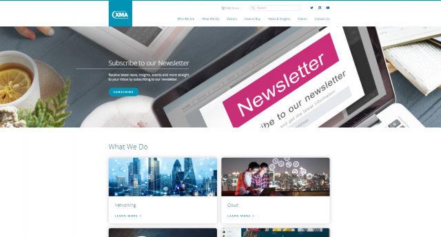 XMA website